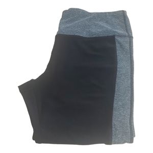 1- Women's Grey & Black Leggings